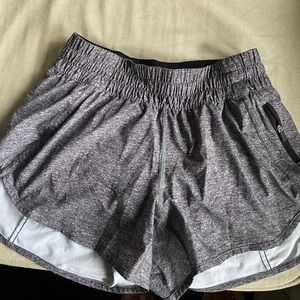 Grey lulu shorts size 6